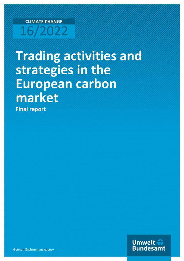 FutureCamp-Studie zum Marktverhalten im Europäischen Emissionshandel